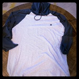 Men’s Hurley Long sleeve hoodie shirt